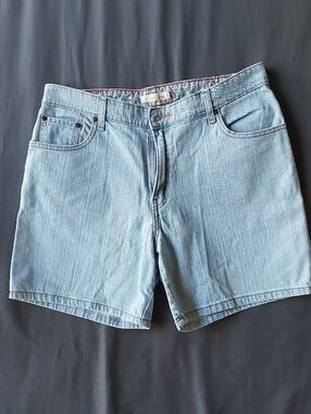 Levi's Light Blue Denim Women Shorts